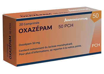 Oxazepam 50 mg 20 Comprimes Achetermedicaments.org