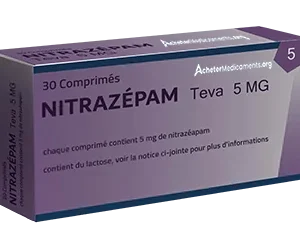 Nitrazepam 5mg 30 Comprimés Achetermedicaments.org